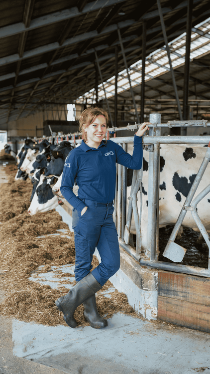 Sophie maakte de overstap van tandtechniek naar inseminator